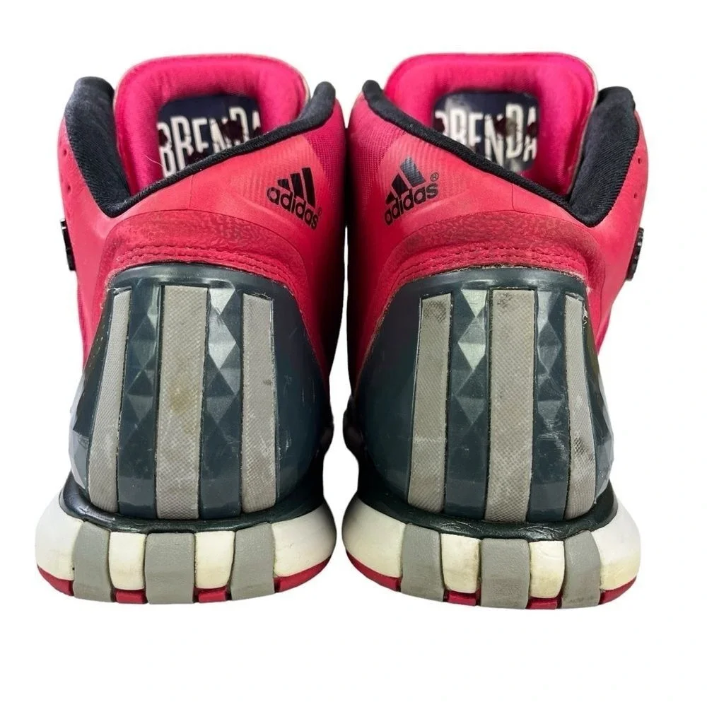 Vintage Adidas‎ D Rose 4.5 Mens 14 Pink Basketball Sneakers GeoFit SprintFrame